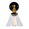 Cwi Lighting Eustis 1 Light Wall Sconce With Black & Gold Brass Finish 9735W7-1-101 - alternate 3